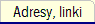 Adresy, linki, e-mail